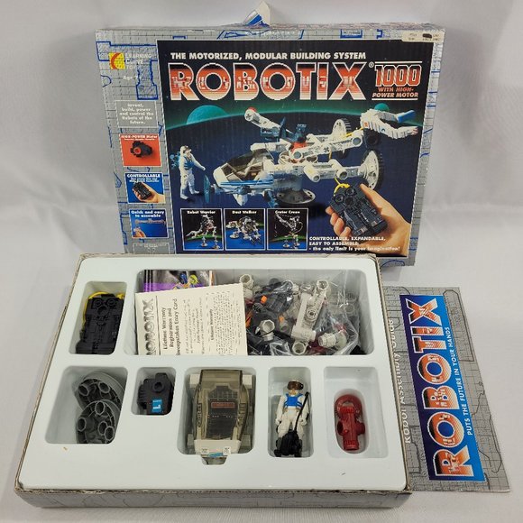 Robotix 1000 Vintage 1994 Motorized Modular Space Robot Building System - Picture 1 of 1